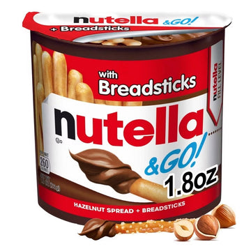 Nutella Breadstick Pretzel 16Pk