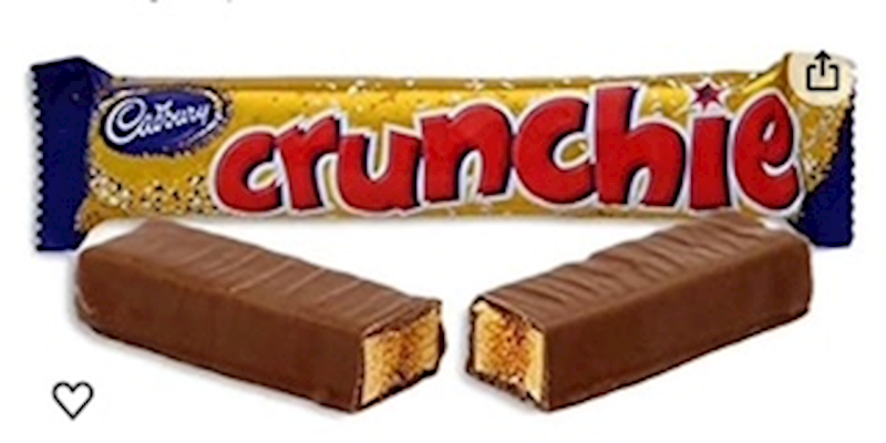 Cadbury Crunchie Bar 40Gm 48Pk