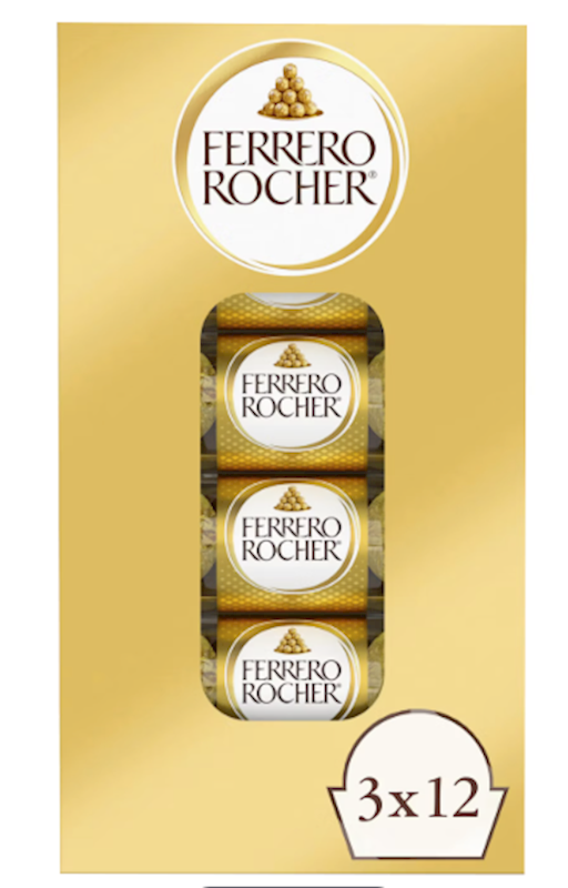 Ferrero Roscher 3Pcs 12Pk