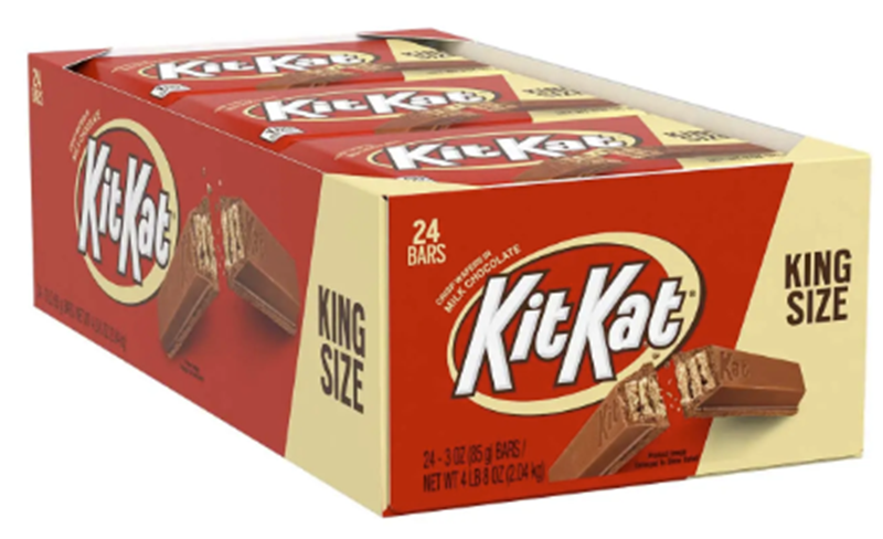 Kitkat Bar Chocolate King Size 3Oz 24Ct