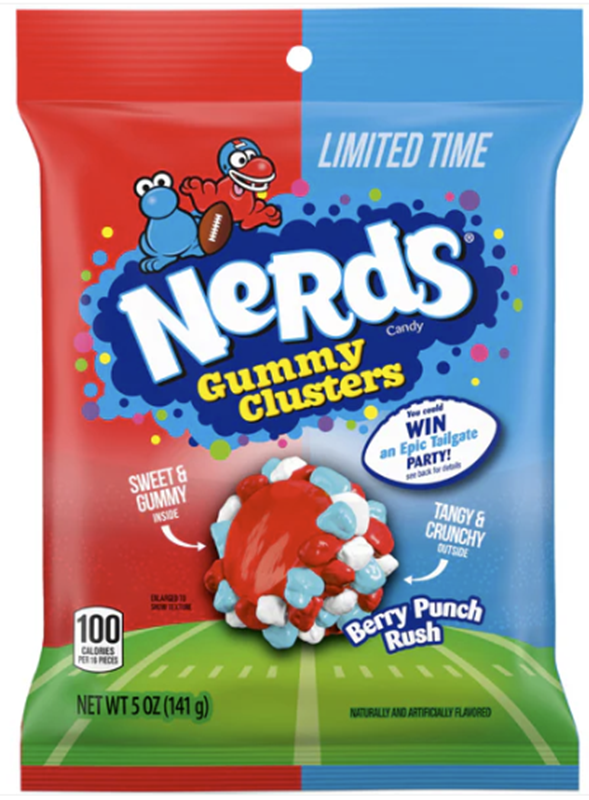 Nerds Gummy Clusters Berry Punch 5Oz 12Pk