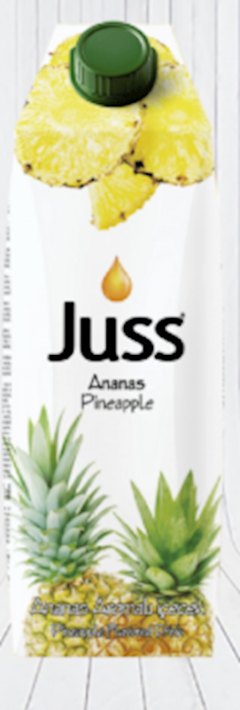 Juss Nectar Pineapple 1Lt 12Pk