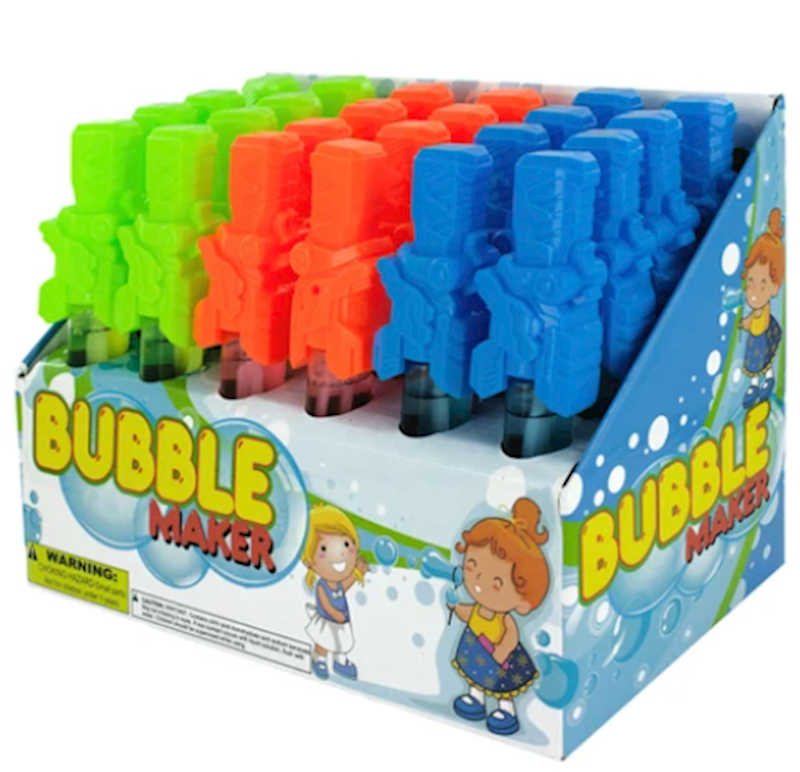 Bubble Wand Assorted Pack 144Pcs