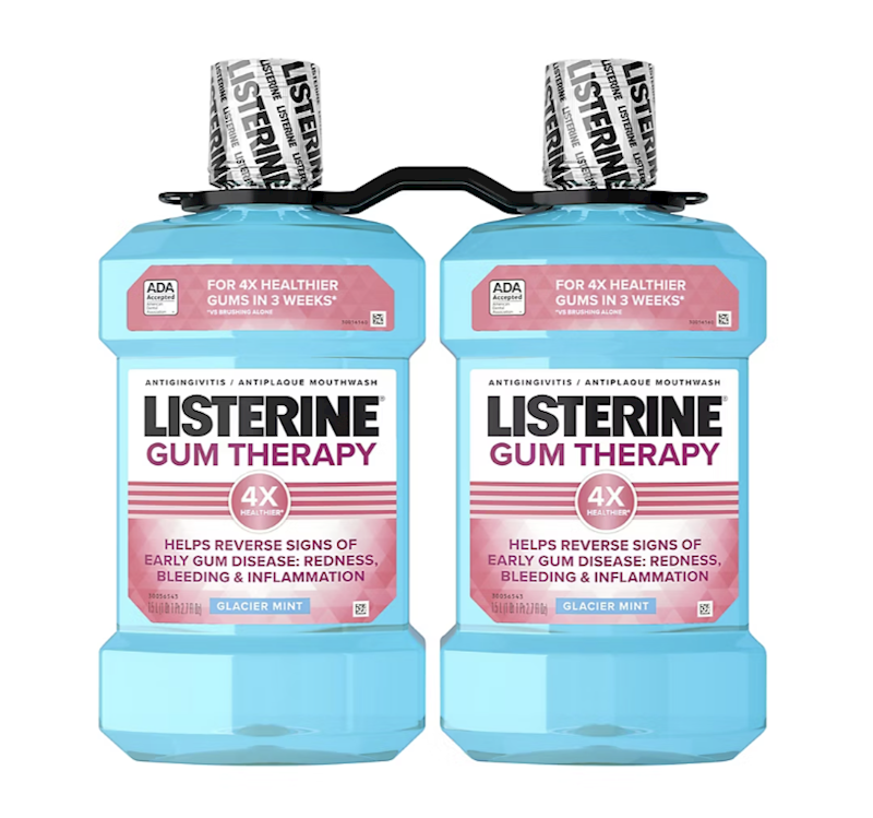 Listerine Mouthwash Gum Therapy 2Pk/1.5Lt