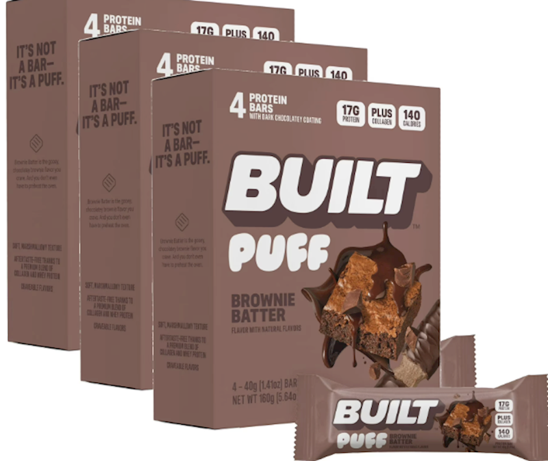 Built Puff Bars Brownie Batter 12Ct