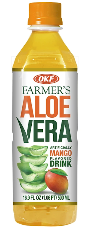 Okf Farmers Aloe Drink (Mango) 20/16.9Oz