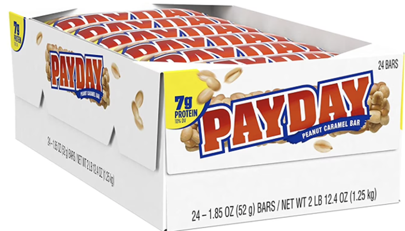 Payday Peanut Caramel Bar 24Ct 1.85Oz