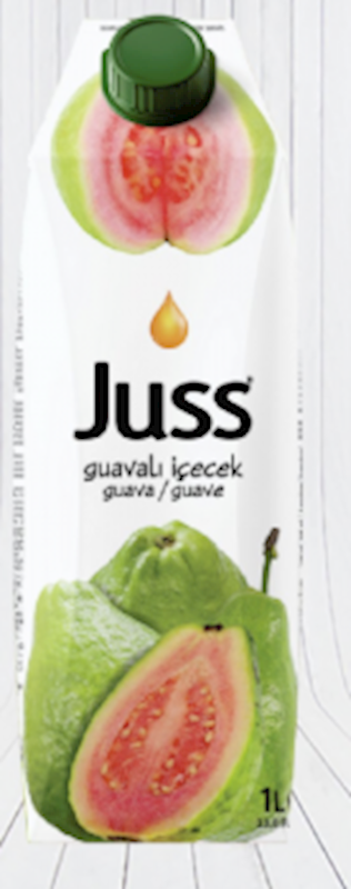 Juss Nectar Guava 1Lt 12Pk