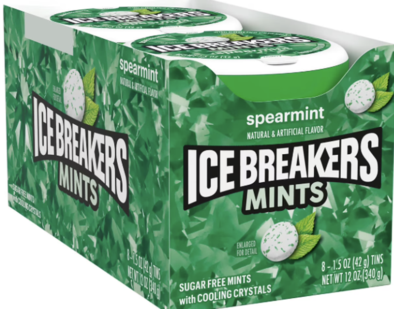 Ice Breakers Spearmint 8Ct