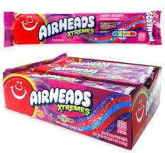 Airheads Xtreme Very Berry 2Oz-18Pk