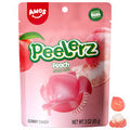 Amos Peelerz Peg Peach 3Oz 24Pk