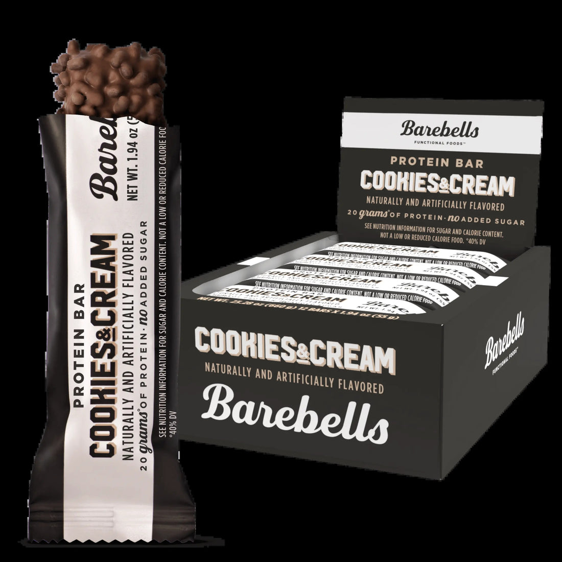 Barebells Bar Cookies & Cream 12Pk