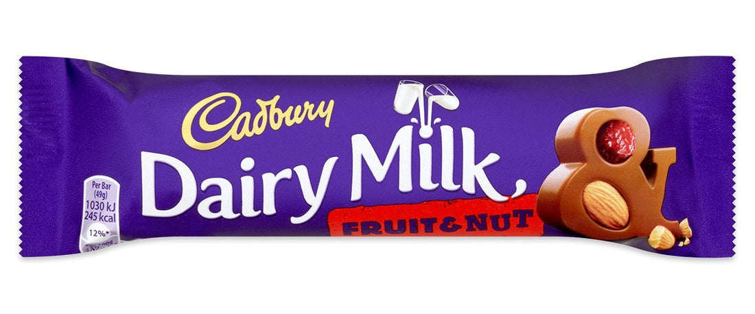 Cadbury Choc Dairy Milk Fruit Nut 48Pk