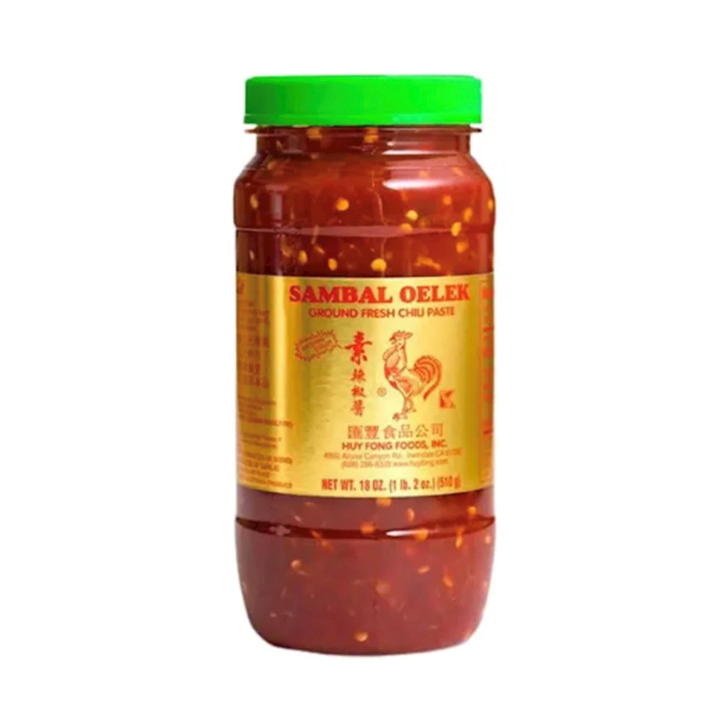 Huy Fong Sambal Oelek Chili Paste 8Oz 24Pk