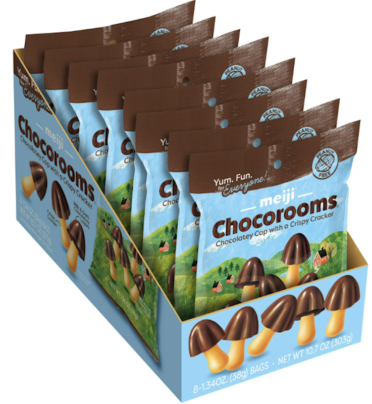 Chocorooms Chocolate 1.34Oz 8Bags