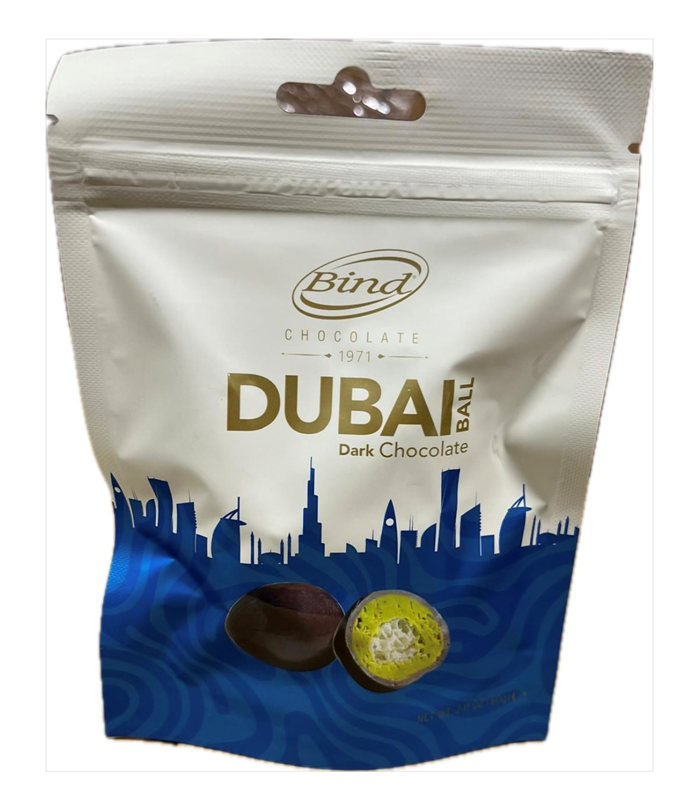 Bind Dubai Choco Ball Dark 2.11Oz 20Pk