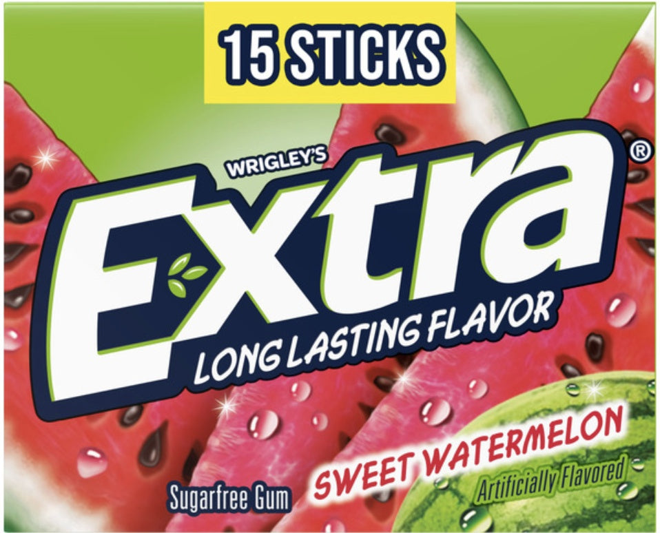 Extra Slim Pack Watermelon 10Pk