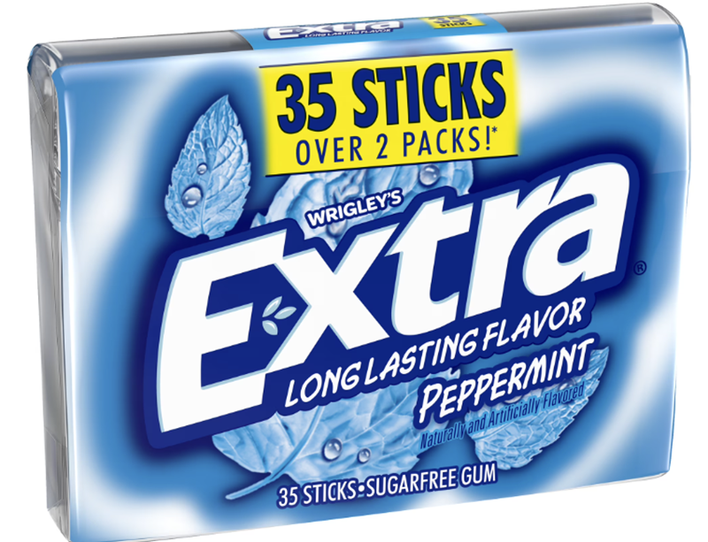 Extra Gum Mega Peppermint 35Stk 6Ct