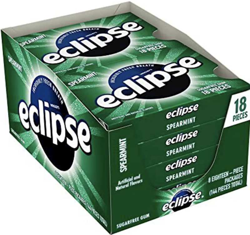 Eclipse Gum Bp Spearmint Pk 8-18Ct