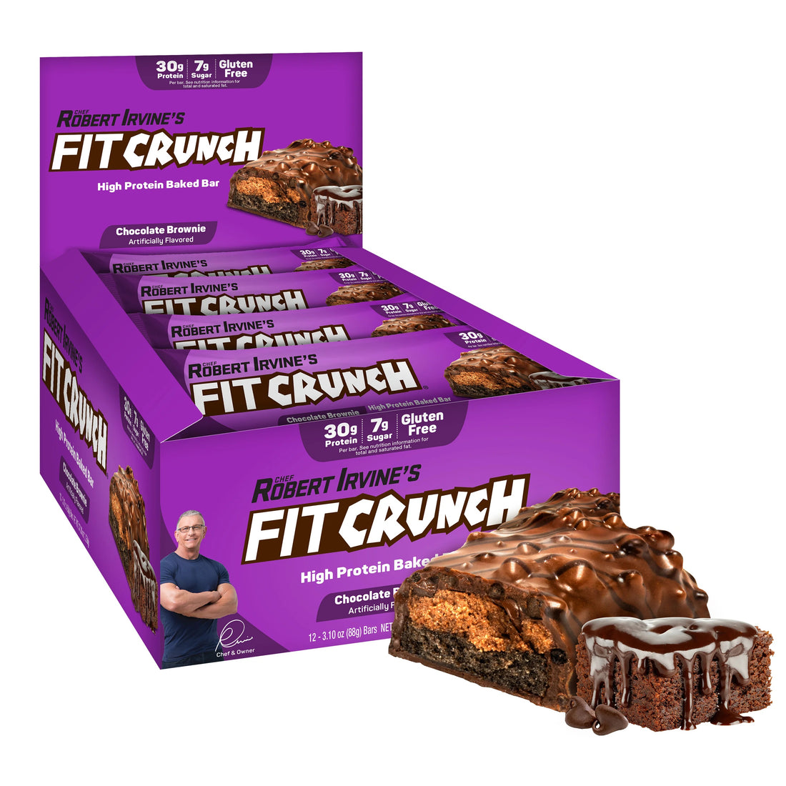 Fit Crunch Prtn Bar Choc Deluxe