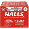 Halls Strawberry Flavor 20Ct