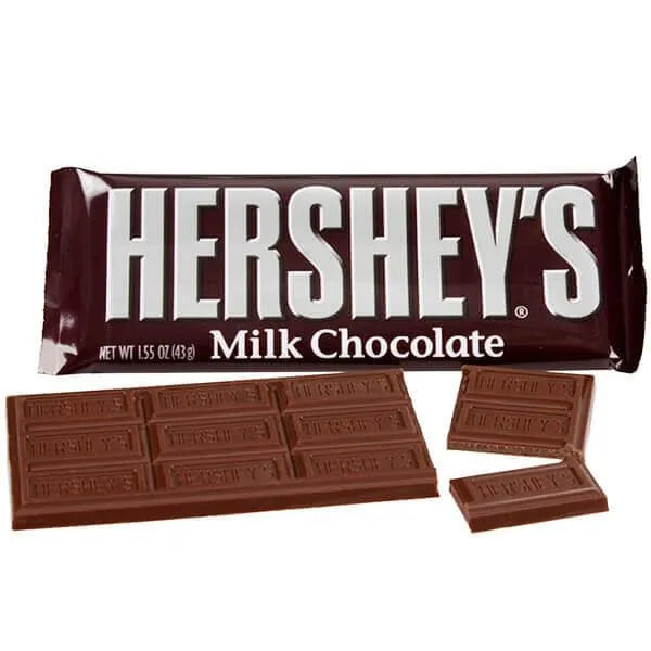 Hershey Bar Chocolate 1.5Oz 36Ct