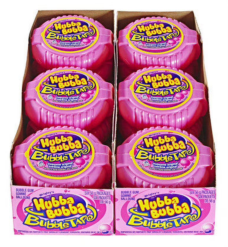 Hubba Bubba Bubble Tape Original 6Pk