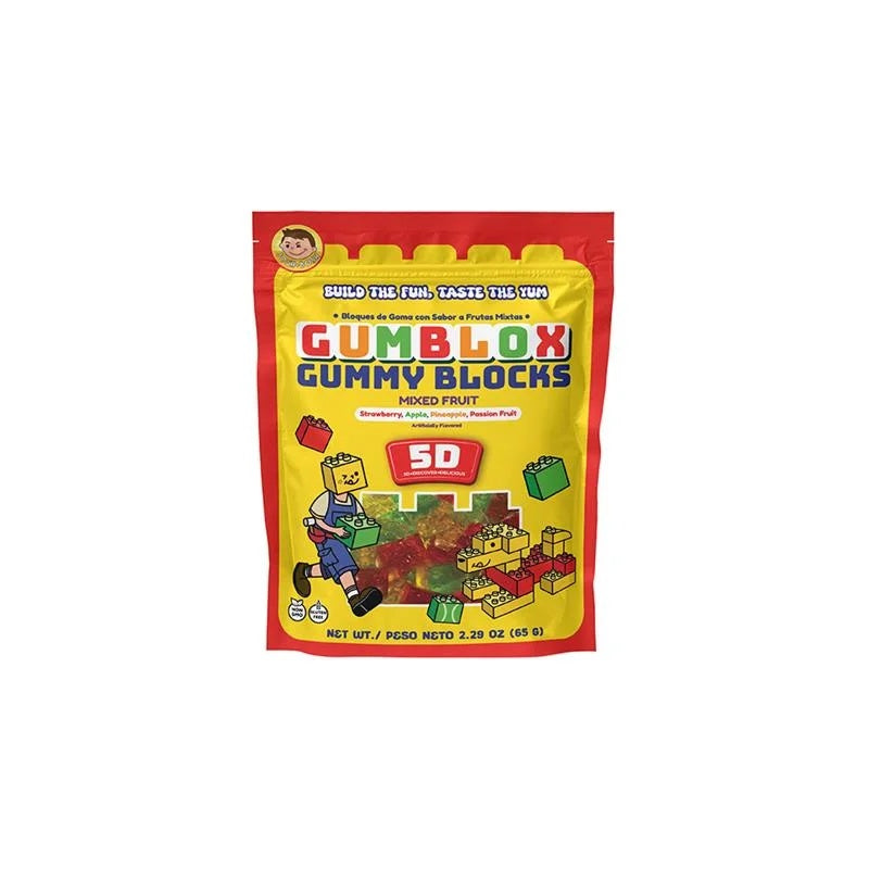 Josh Bosh Gummy Blocks Mixed 10Pk