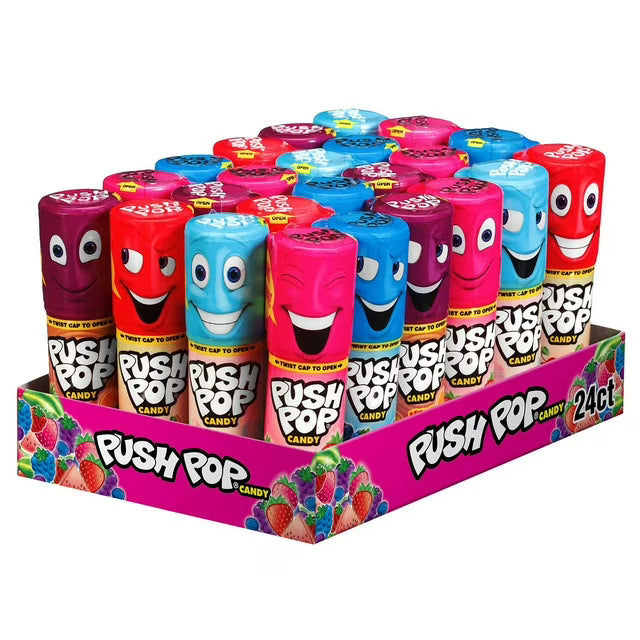 Jumbo Push Pop Variety Pack 18Ct