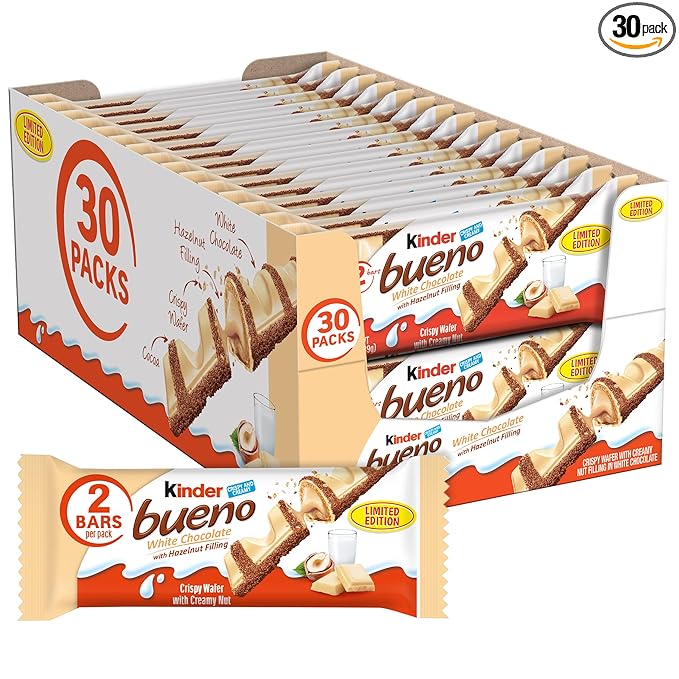 Kinder Bueno Choc White 30Pk