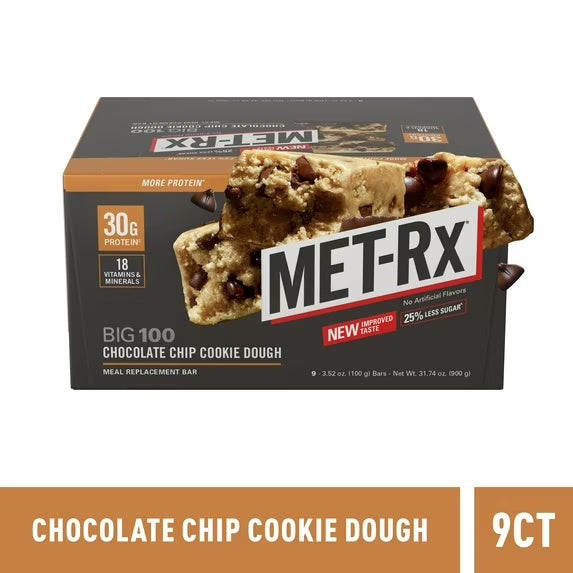 Met-Rx Bar Blueberry Cobbler 9Pk