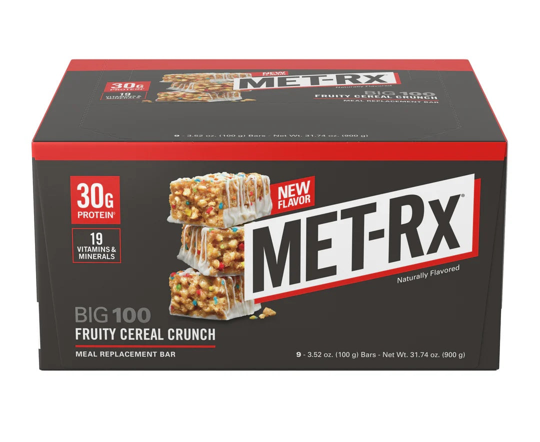 Met-Rx Fruity Cereal 9Pk