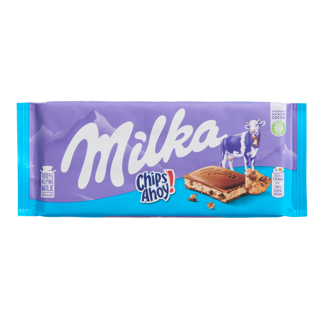 Milka Ckie Sensation Orig Chocolate Chips 156G 12Pk