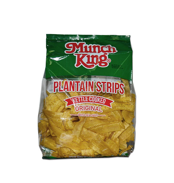 Munch King Plantain Strips 12Oz Shipper 30Ct