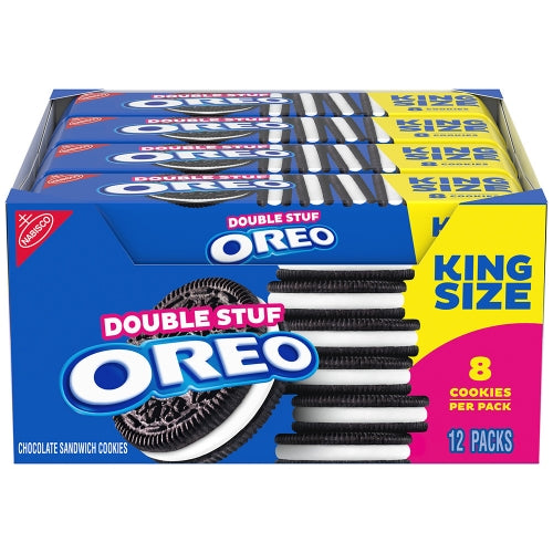 Oreo Ckie Original Double Stuf King Size 12Pk
