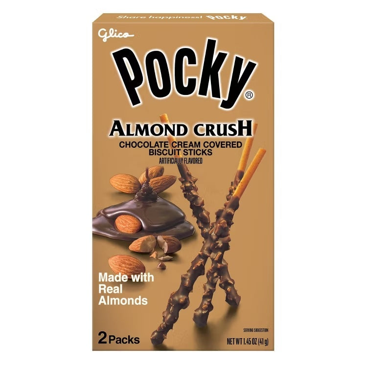 Pocky Almond Crush 10Pk