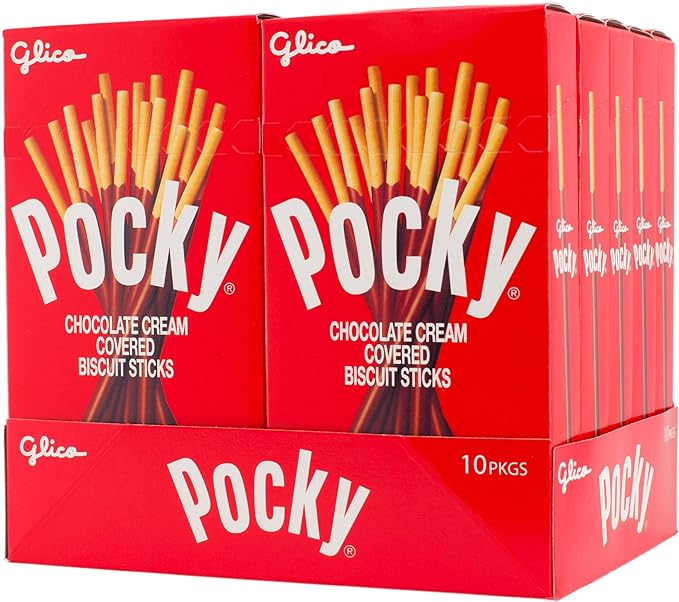 Pocky Chocolate Covered Ckie 2.47Oz 10Pk