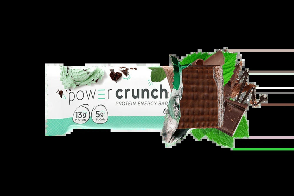 Power Crunch Energy Bar Chocolate Mint 12Pk