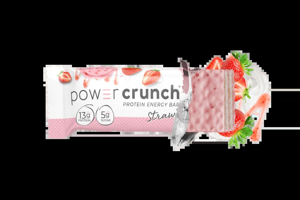 Power Crunch Energy Bar Strawberry 12Pk