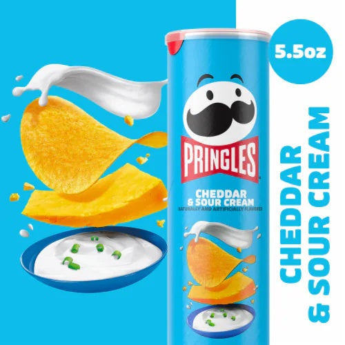 Pringles Large Cheddar & Sour Cream 14Pk
