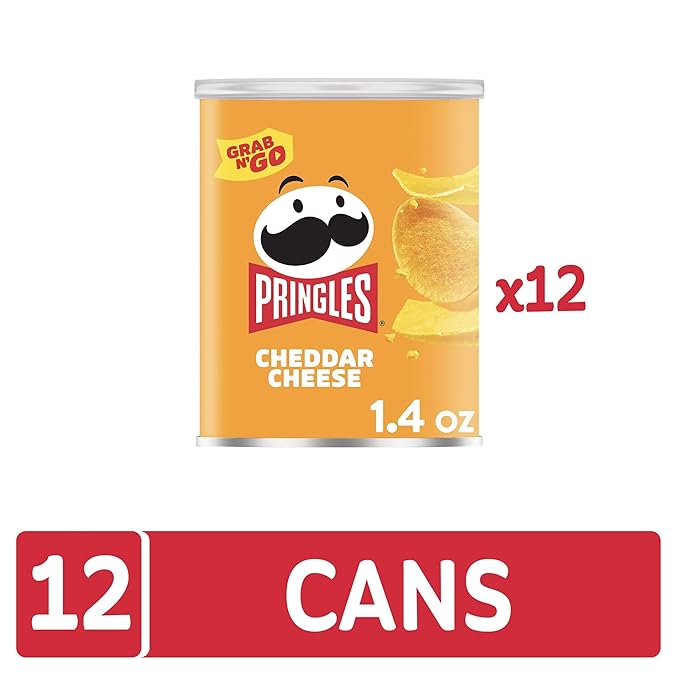 Pringles Small Cheddar Cheese 12Pk