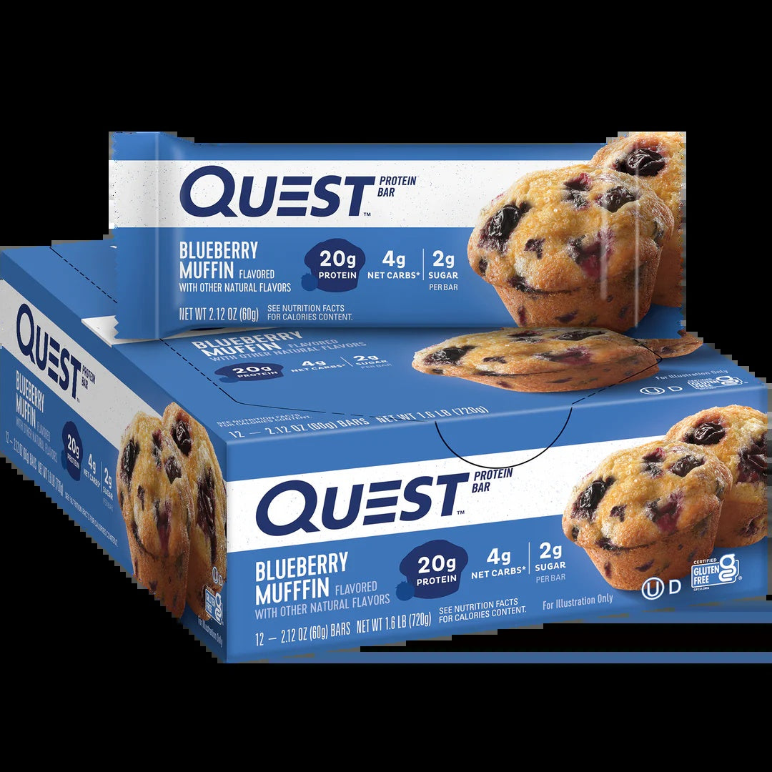 Quest Bar Blueberry Muffin 12Pk