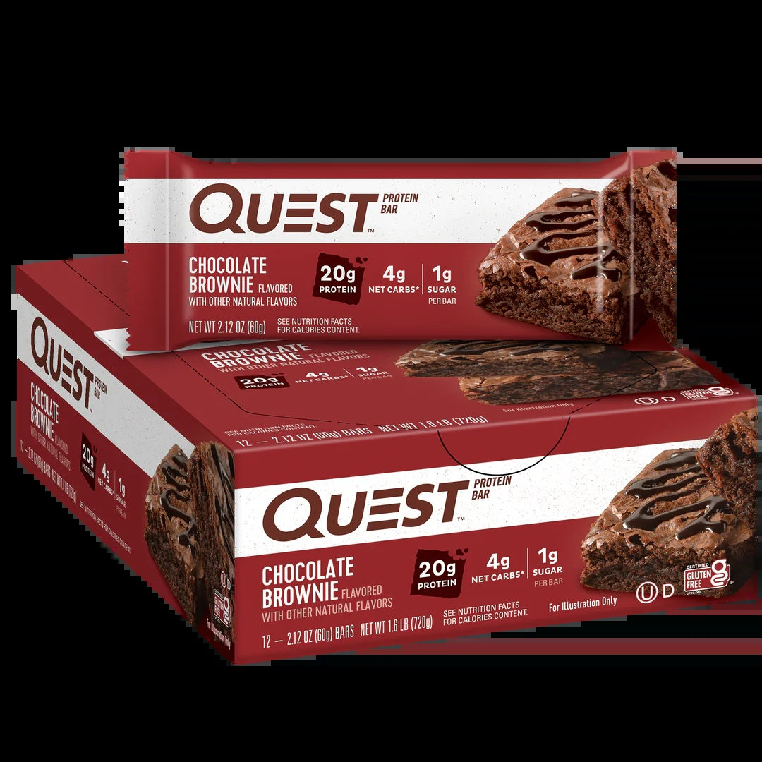 Quest Bar Chocolate Brownie 12Pk