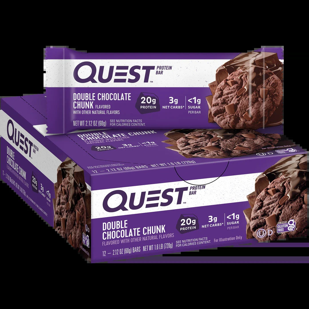 Quest Bar Double Chocolate Chunk 12Pk