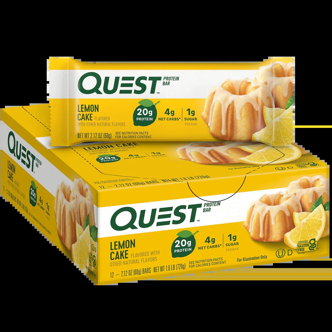 Quest Bar Lemon Cake 12Pk