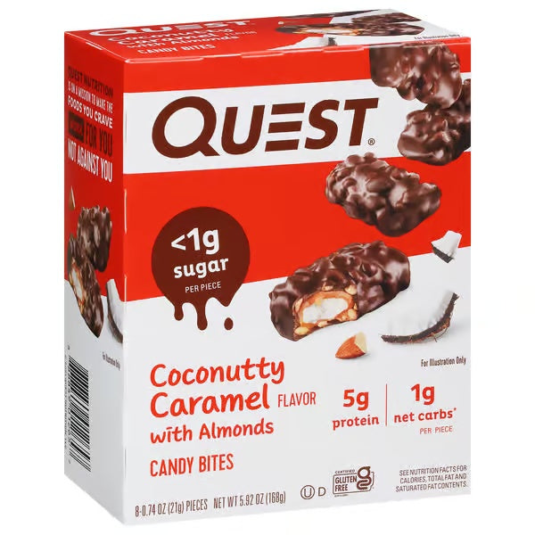 Quest Bite Coconuty Caramel 8Pk
