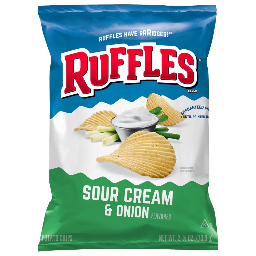 Ruffles Cheddar & Sour Cream 24Ct