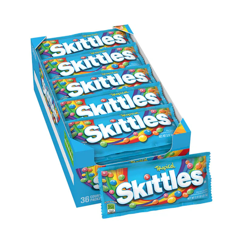 Skittles Tropical 2.17Oz 36Ct