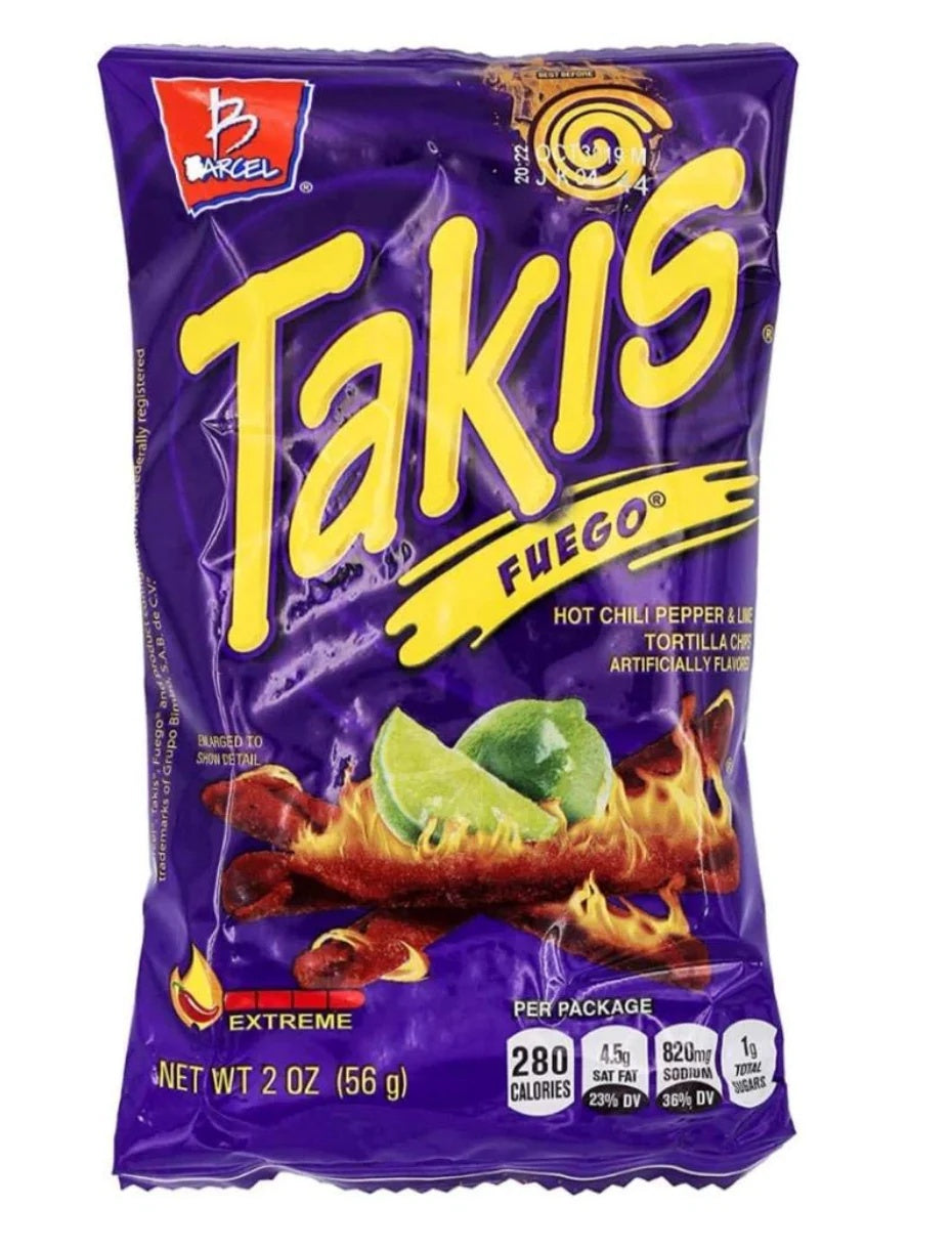 Takis Fuego 2Oz 42Pk