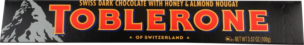 Toblerone Bar Choc Dark